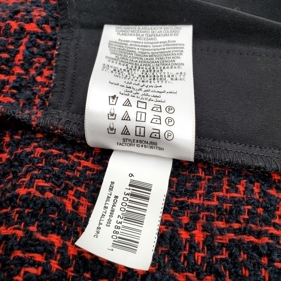 BCBGeneration Red Knit Split Back Hooded Vest with Pockets - Picture 13 of 14